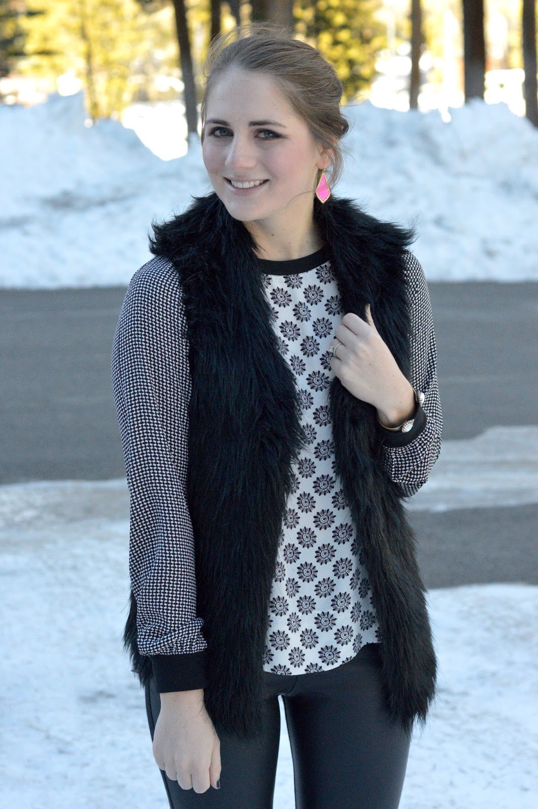 A Memory Of Us: monochrome black outfit | A Kansas City Fashion Blog