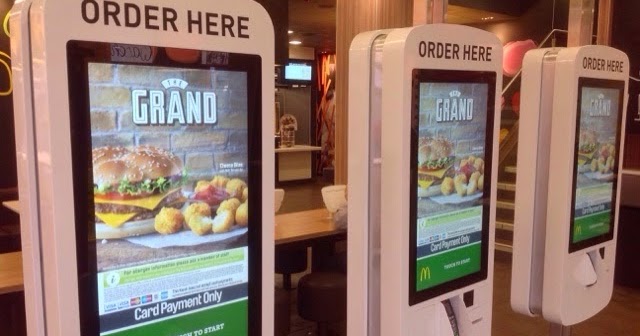.: McDonald’s Touch Screen Ordering