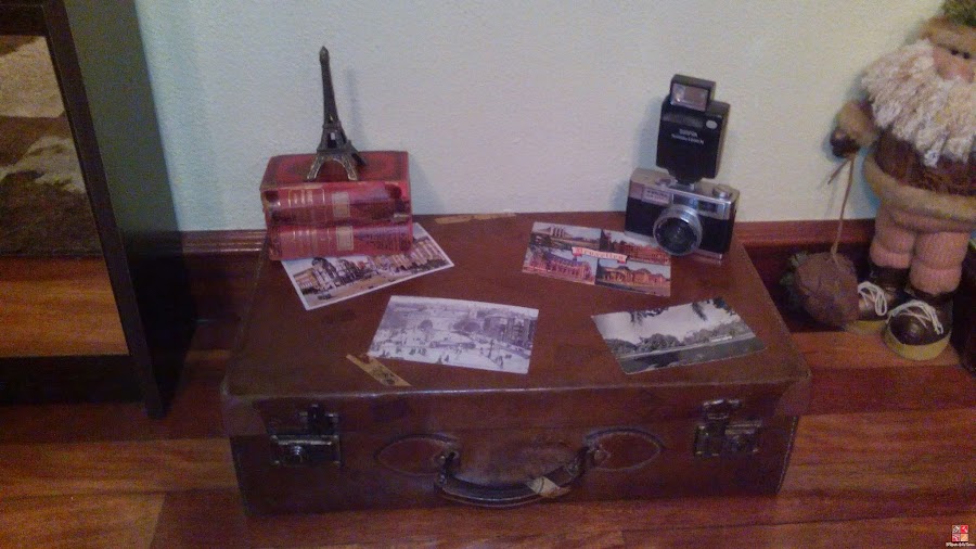 maleta antigua tuneada