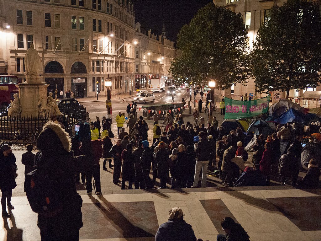 Occupy London in 2011