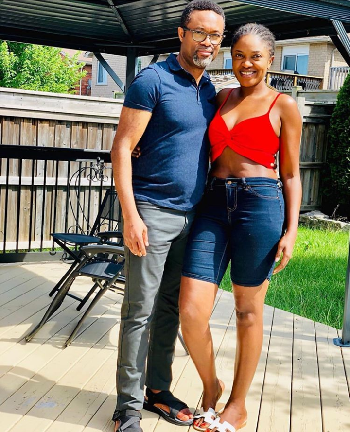 Omoni Oboli And Hubby Nnamdi Dances Gbe Body As He