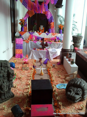 Altares de muertos en la Casa de la Cultura de Tlajomulco - 2012