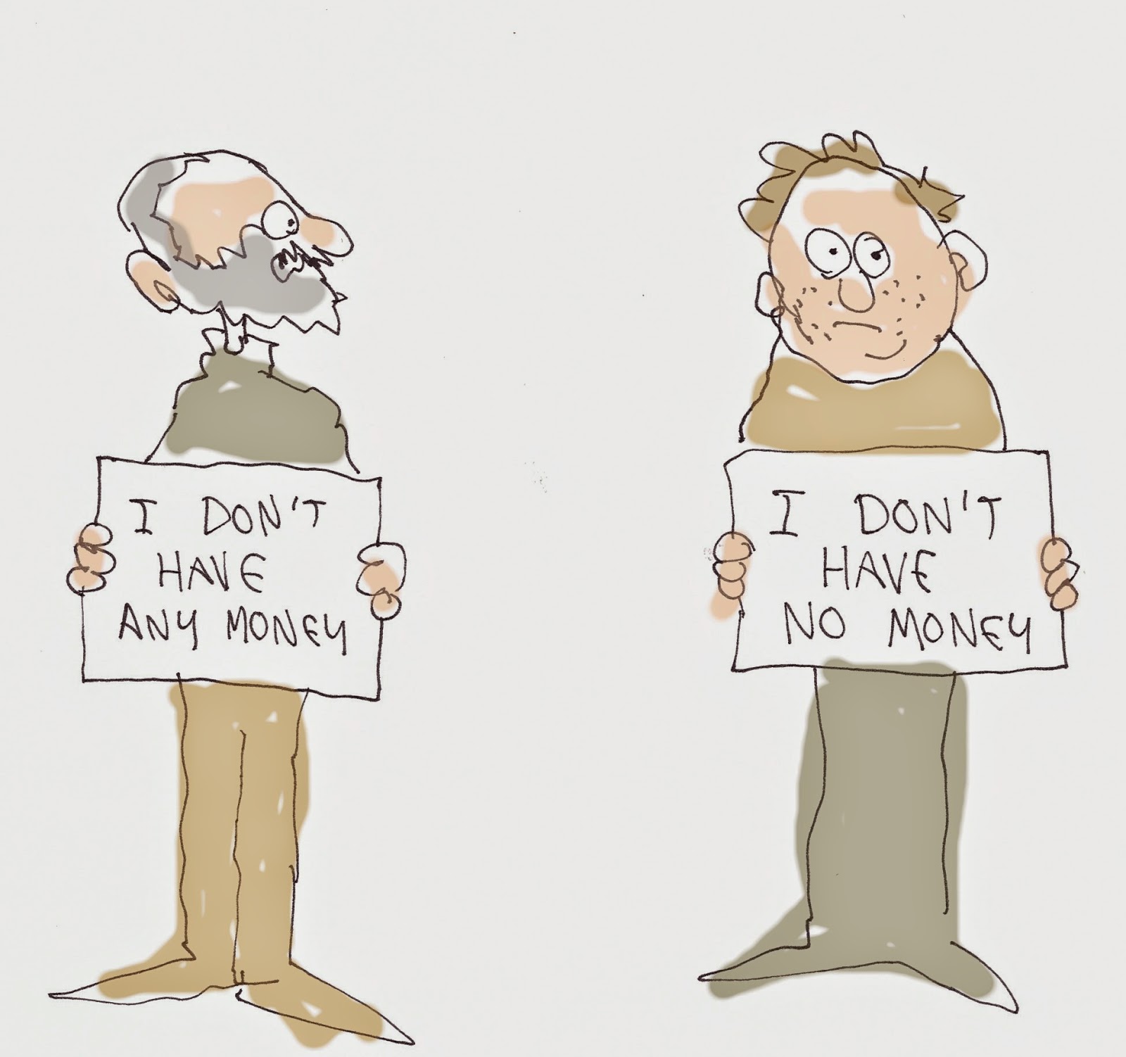 Man Overboard Litotes and the Double Negative