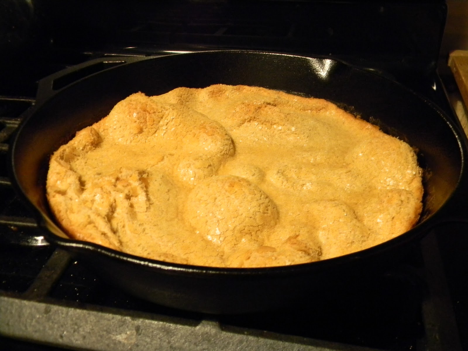 philly hil Cast iron skillet! German Pancakes!