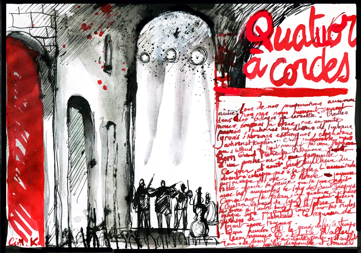 de l'art ou du maçon QUATUOR À CORDES