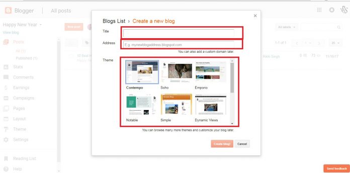 How to Create a Blog on Blogger : A Beginners Guide | TechVigyaan