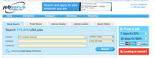  screenshot of Jobserve.com