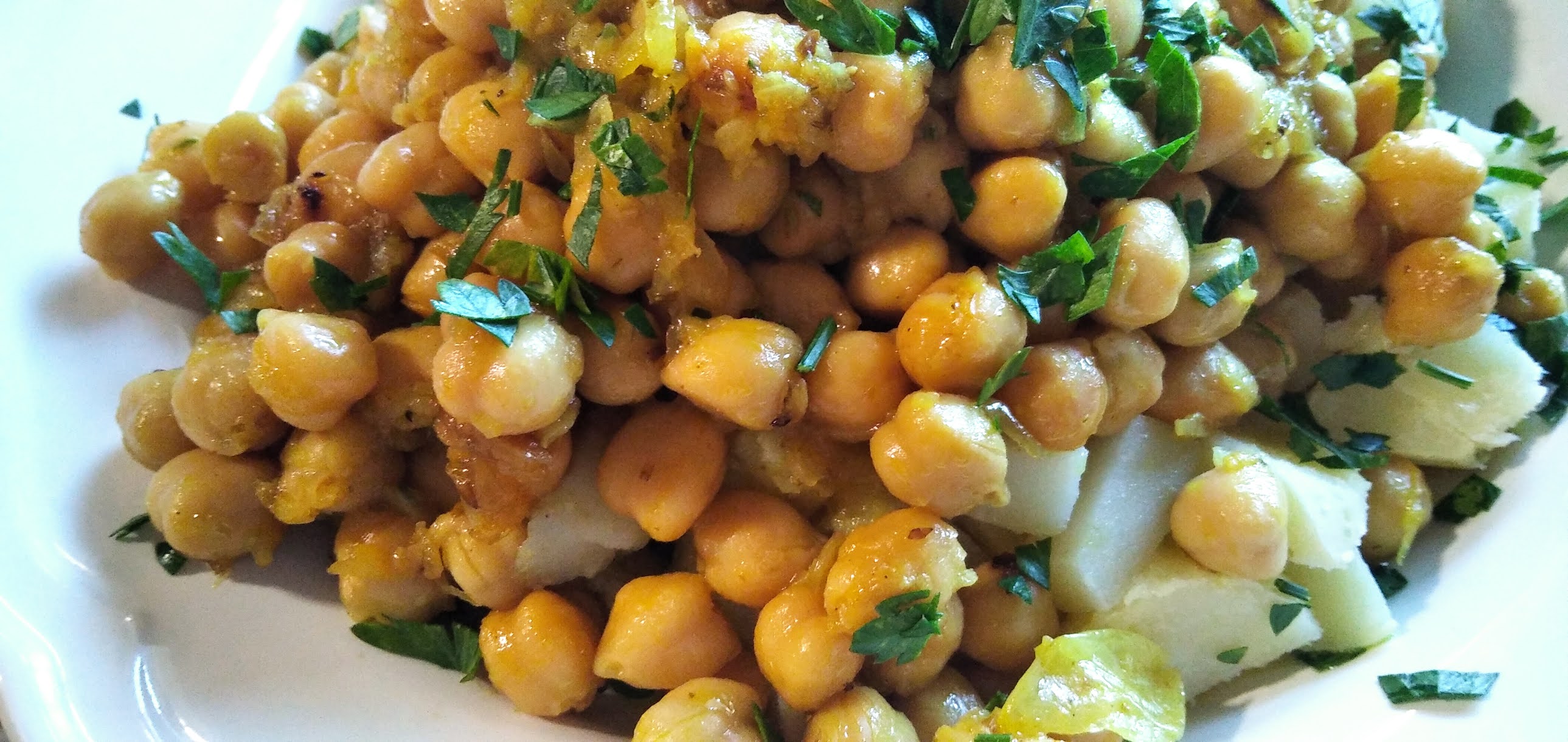 Masala de garbanzos