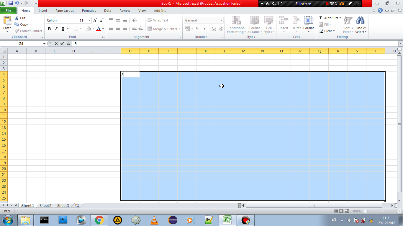 Membuat Teka Teki Silang (TTS) di Tabel Microsoft Excel