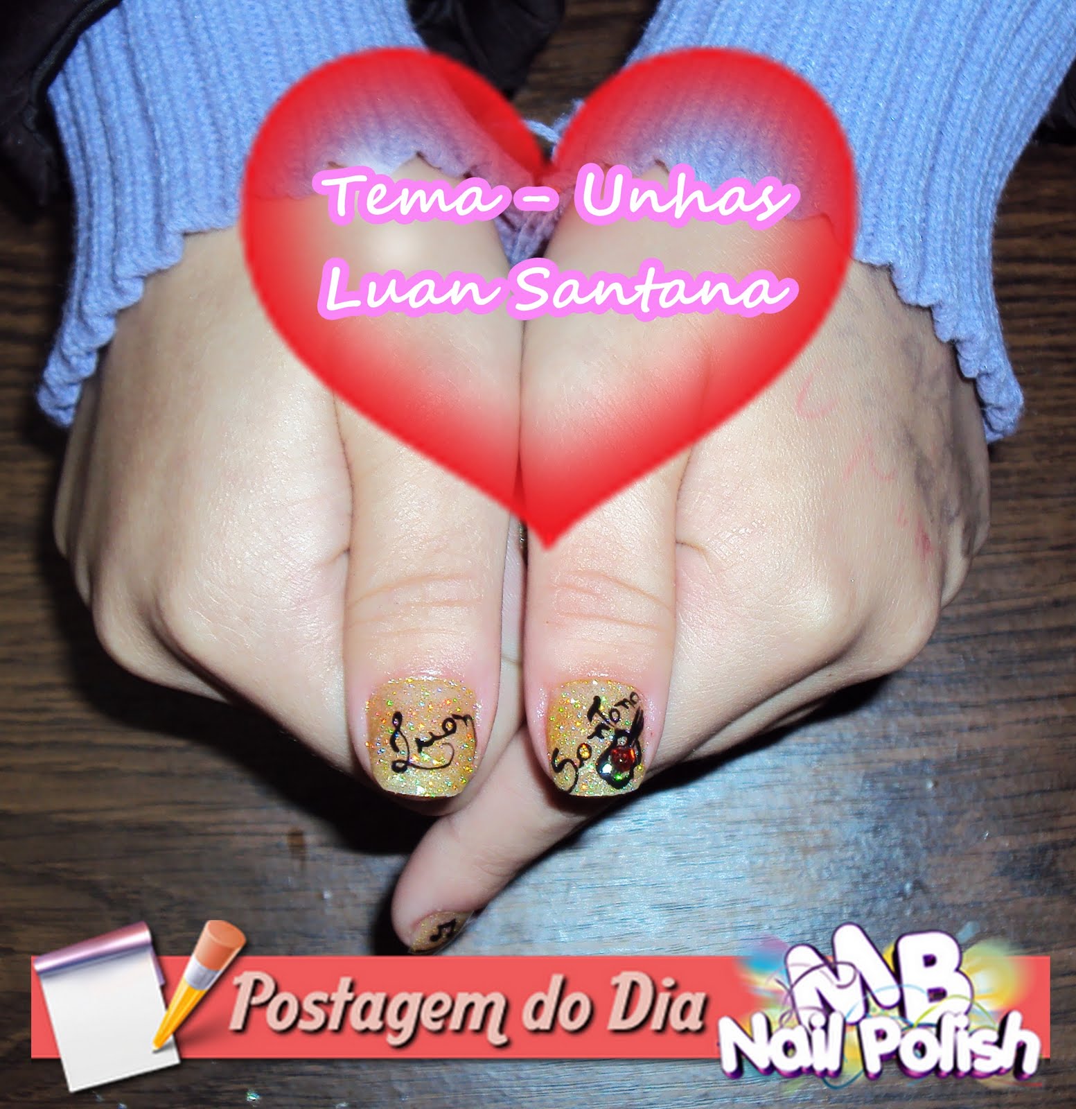 MB.NailPolish Unhas decoradas Luan Santana Para Show em Bauru...