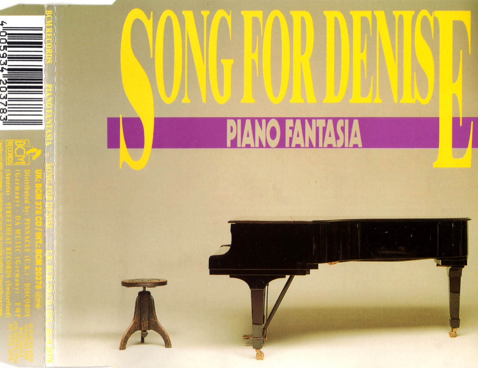Piano Fantasia Song For Denise (CDM) FLAC 1989 Piano Fantasia Song For Denise (CDM) FLAC 1989