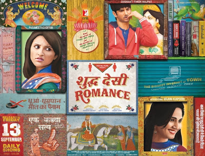 Shuddh Desi Romance Poster Wallpapers Stills Bollywoodkhabri