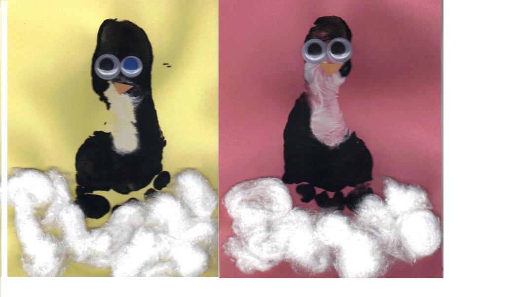 info-garderie: Petits pingouins sur la banquise