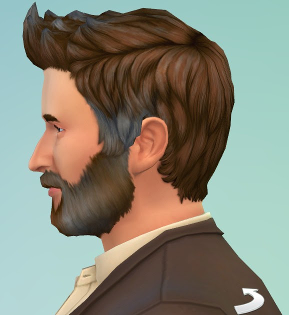 My Sims 4 CAS Hugh Jackman (Logan) Imagination Sims 4 CAS