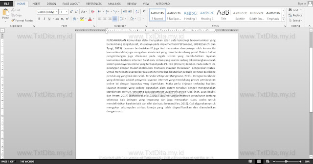 Cara Merapikan Hasil Copy Paste Dari PDF Ke Word