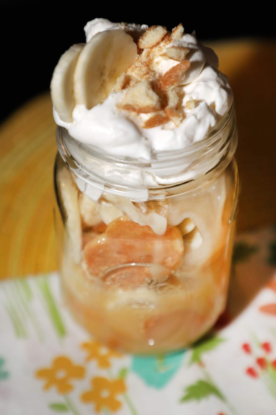 For the Love of Food Homemade Mason Jar Banana Pudding SummerDessertWeek