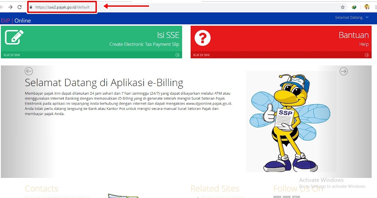 Cara Membayar Pajak Secara Online E Billing Pajak Berbagi Ilmu