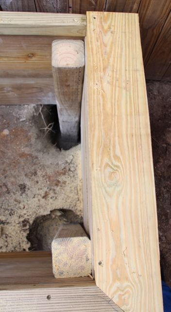 rowhouse HOME: the backyard: raised garden bed