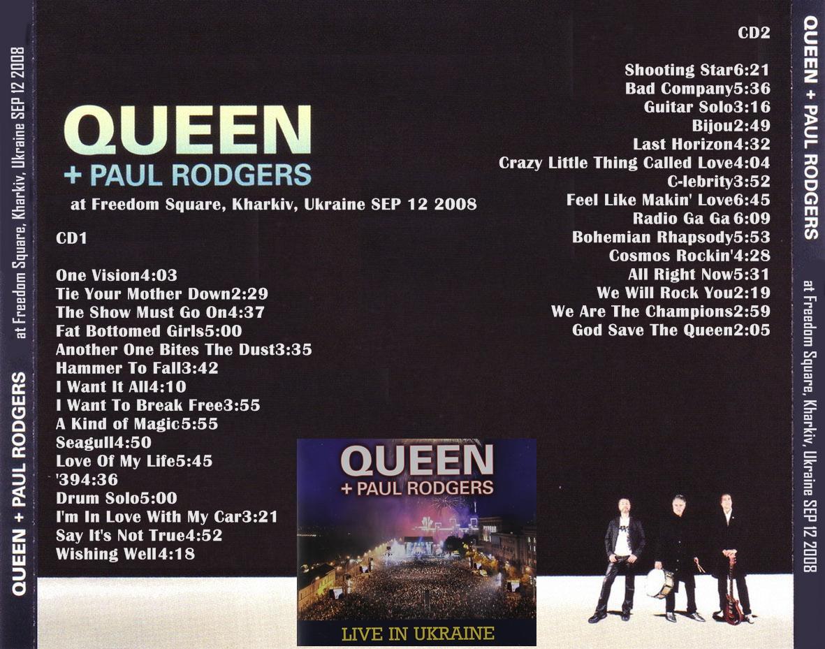 FRESH & ALIVE! En Vivo Y En Directo. Queen + Paul Rodgers Live In