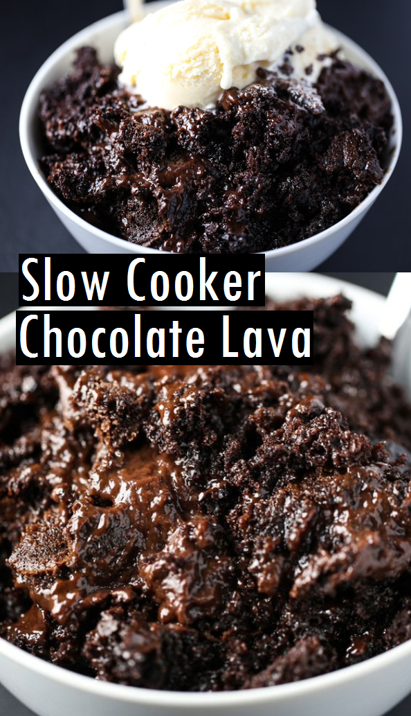 Slow Cooker Chocolate Lava Cake Dessert & Cake Recipes
