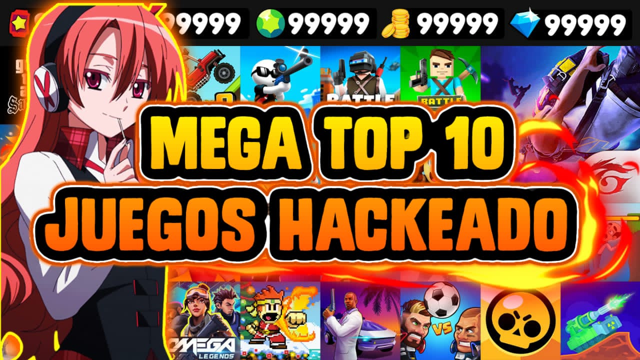 NUEVO! TOP DE 10 JUEGOS HACKEADOS PARA ANDROID ACTUALIZADO MEDIAFIRE