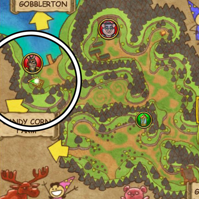 Karamelle Eloise Quest Guide Peanut Buttercups Wizard101 Swordroll