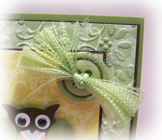 Stamping 411 How to Fray Ribbon!
