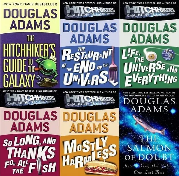 The Hitchhiker’s Guide to the Galaxy by Douglas Adams