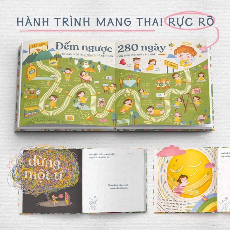 [A116] 10 Điều Thú Vị khi Khám Phá Combo sách Activity Books: Mẹ Bầu Zui và Hành Trình Mang Thai