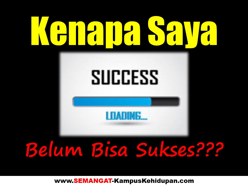 Johanes Budi Walujo: KENAPA SAYA BELUM SUKSES?