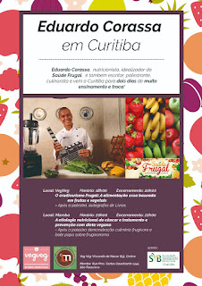 Crudivorismo frugivorismo em Curitiba - palestras com nutricionista Eduardo Corassa