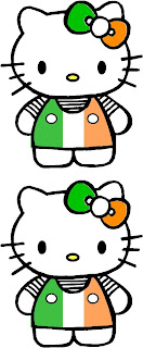 Hello Kitty Happy St Patrick's Day