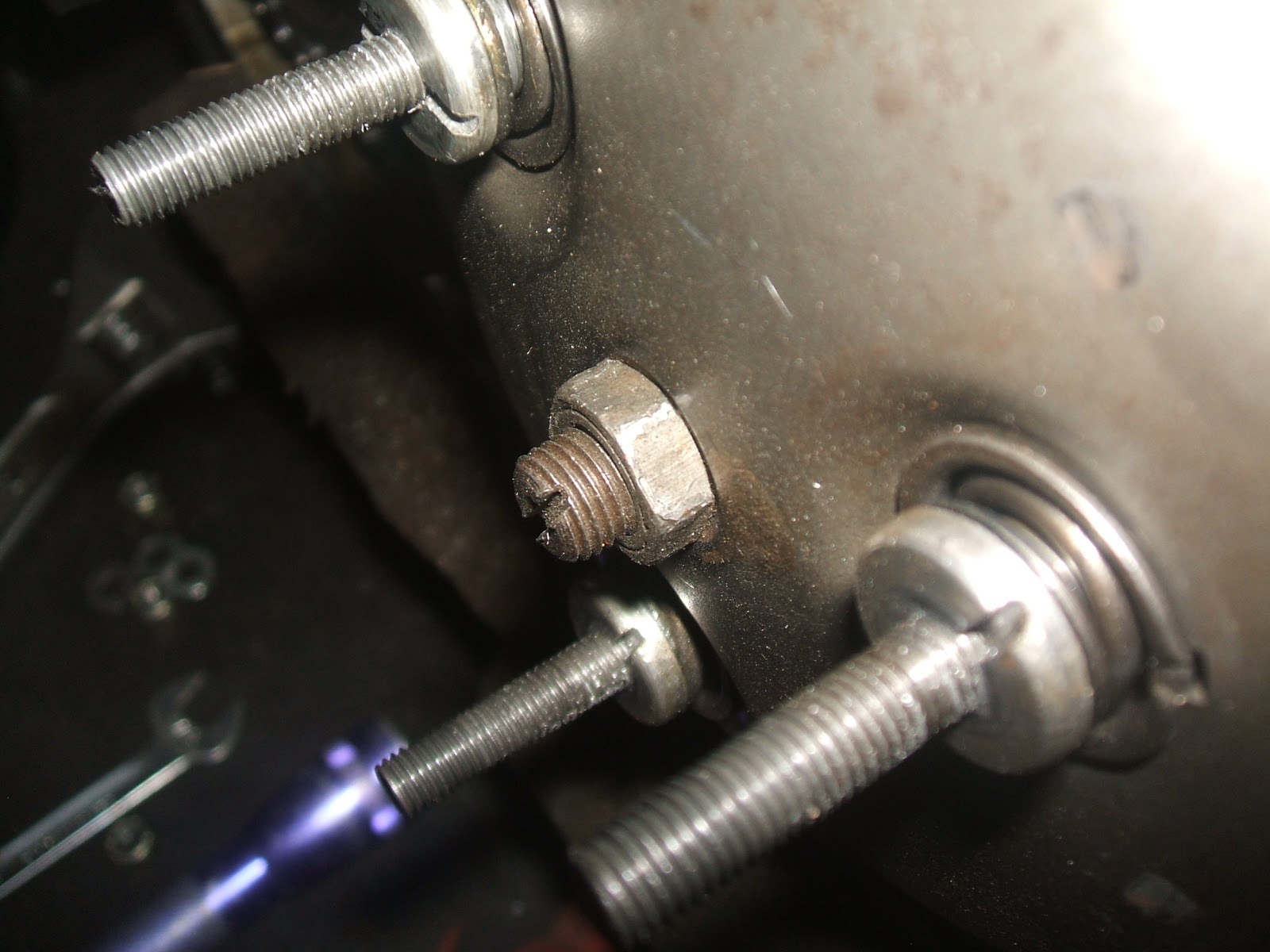 Triumph Bonneville 750 Nostalgia Drag Bike Excalibur Clutch lock up