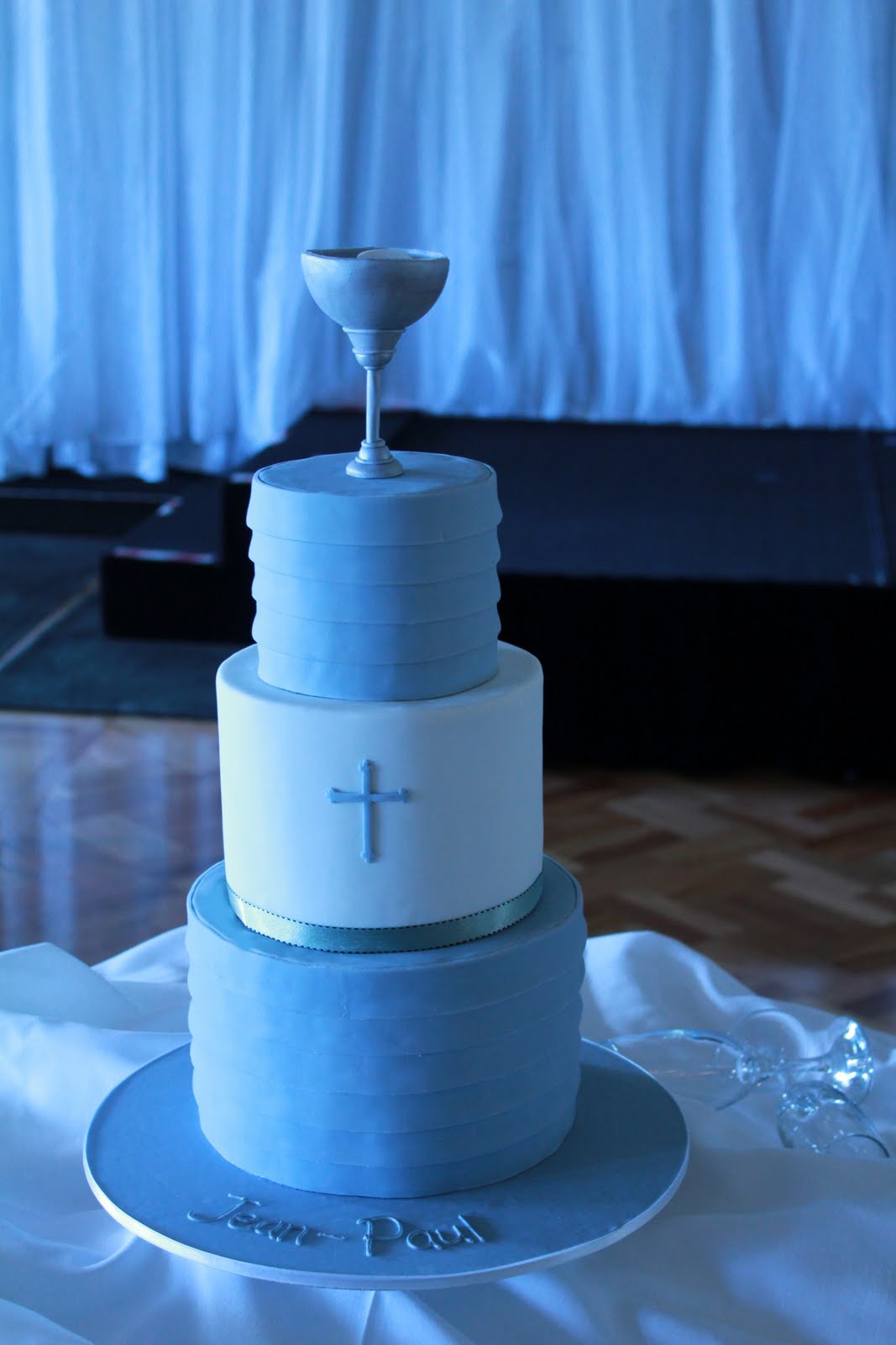 Blissfully Sweet Chalice Holy Communion Cake
