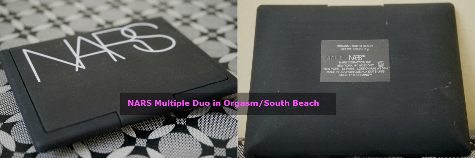NARS Multiple Duo in Orgasm/South Beach