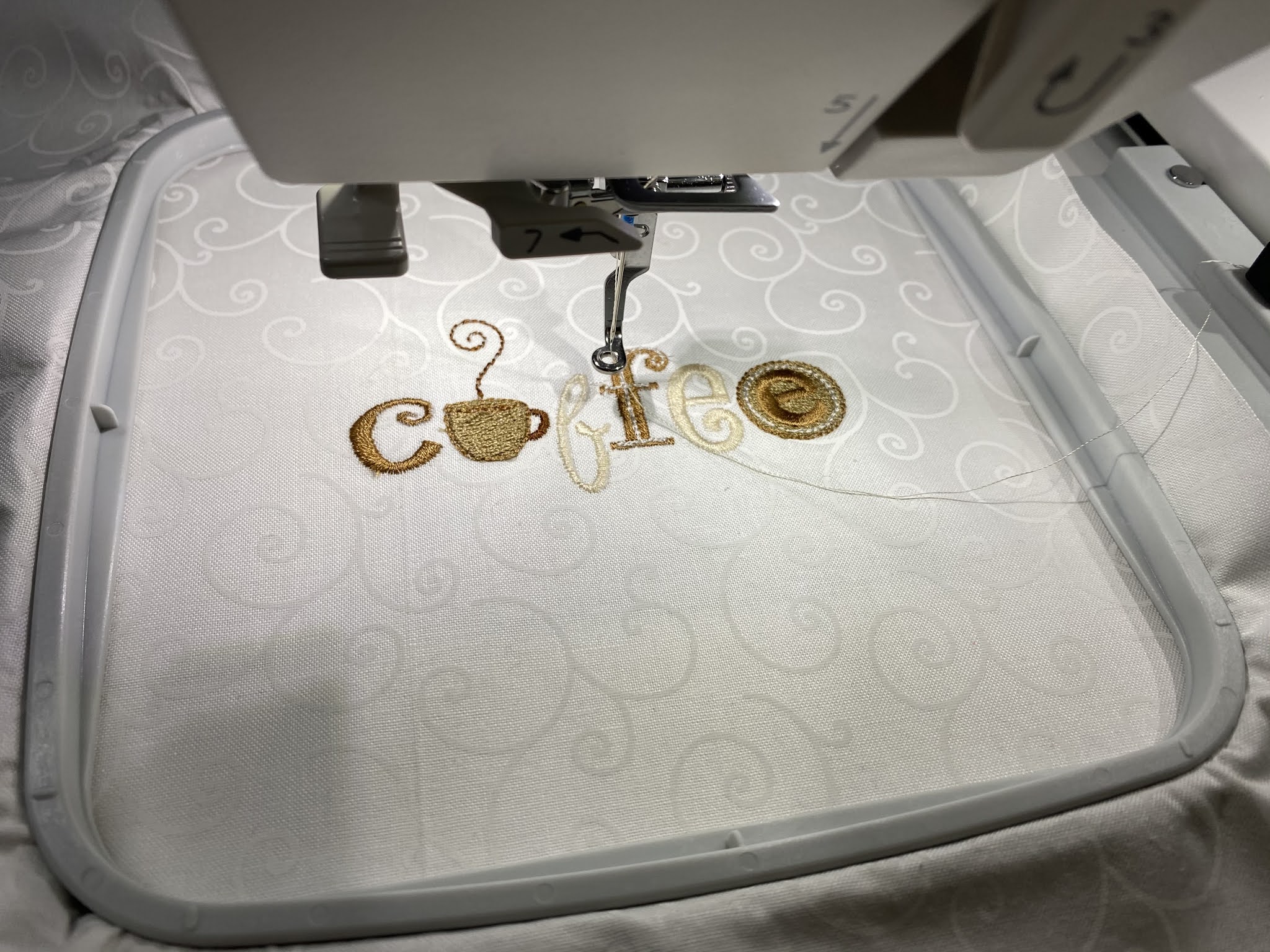 SunShine Sews... Embroidery Machine Progress