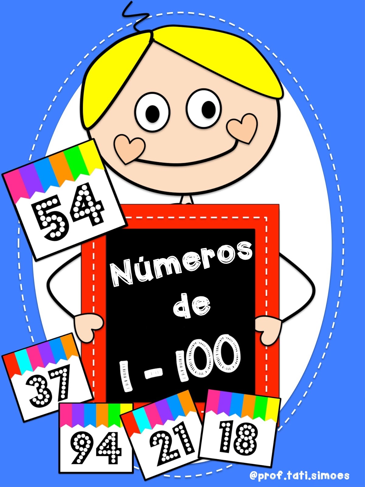 Ver e Fazer Atividades Pedagógicas Números de 1 a 100 Cartaz ou cartelas gratuito Ver e Fazer Atividades Pedagógicas Números de 1 a 100 Cartaz ou cartelas gratuito