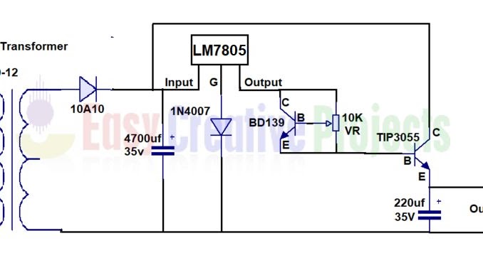 How to make 5v adjustable current power supply