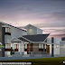 2615 sq-ft Sloping roof home