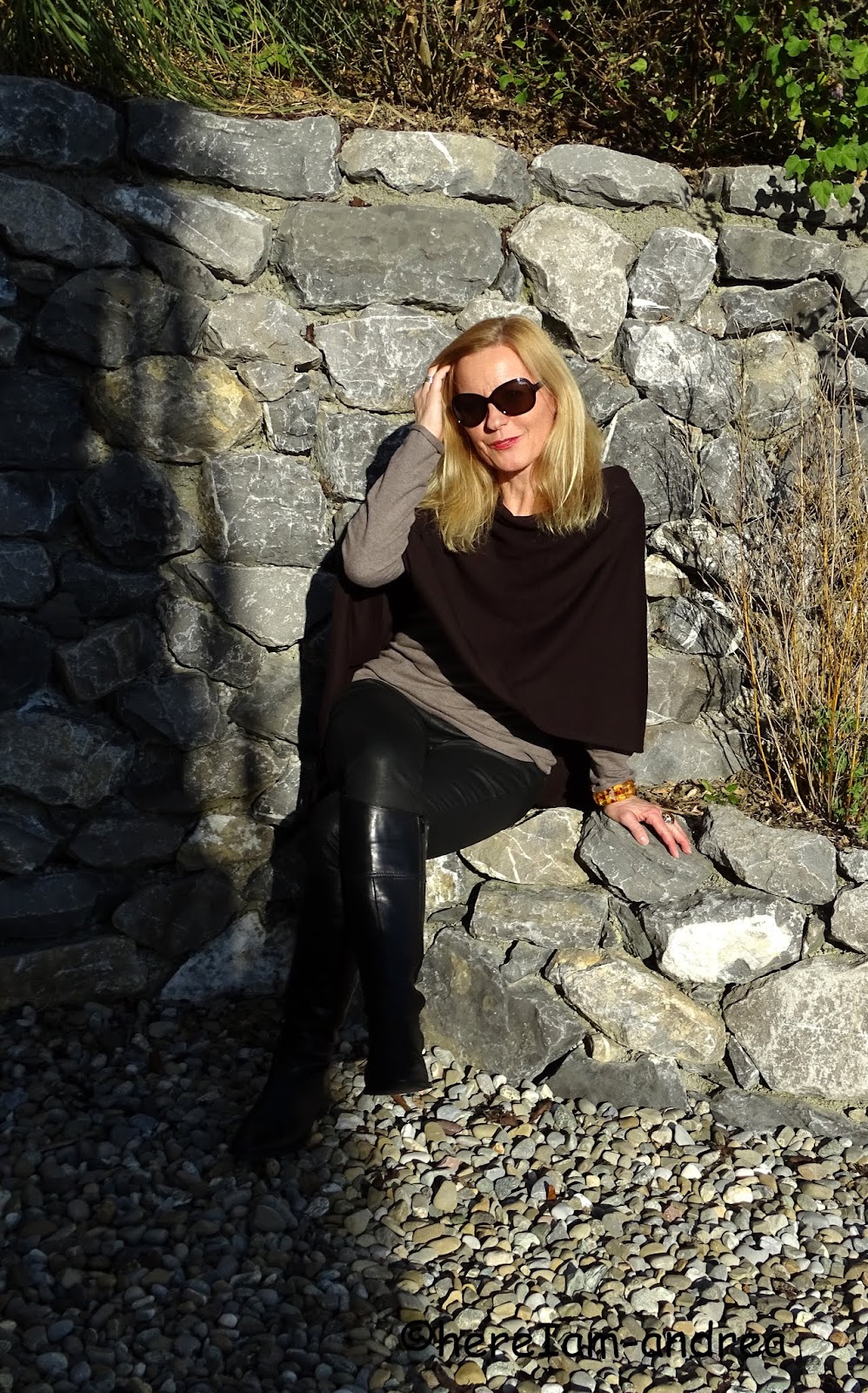 Was Trage Ich Uber Einem Poncho