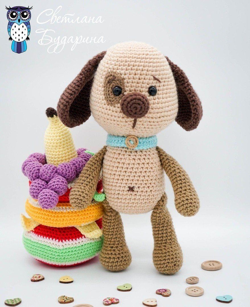 Crochet dog amigurumi