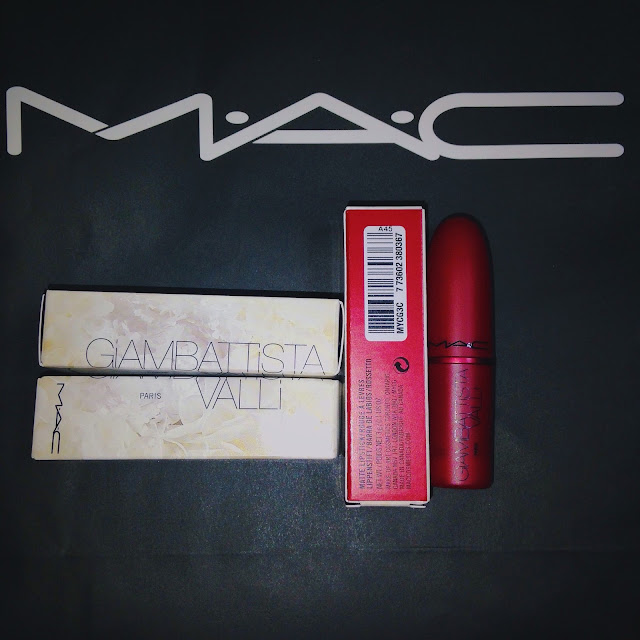 MAC Cosmetics Giambattista Valli lipstick in Charlotte