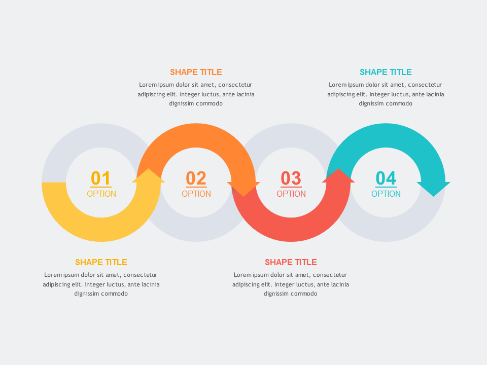 Arc Arrow Connect PowerPoint Templates - PowerPoint Free