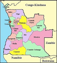 As Províncias de Angola