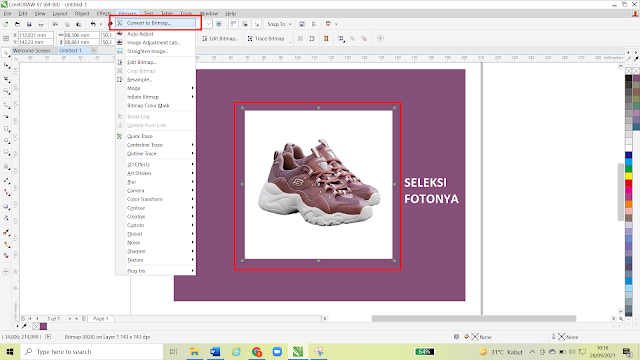 Cara Menghilangkan Background Putih Pada Foto Menggunakan Corel Draw