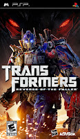 Transformers Revenge Of The Fallen PPSSPP Games