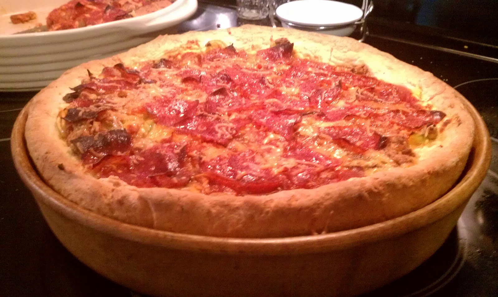 Our Hungry House DeepDish, CalorieLaden Little Slice of Heaven