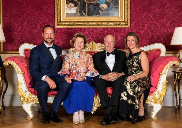Crown Prince Haakon, Crown Princess Mette-Marit, Princess Märtha Louise and Princess Astrid
