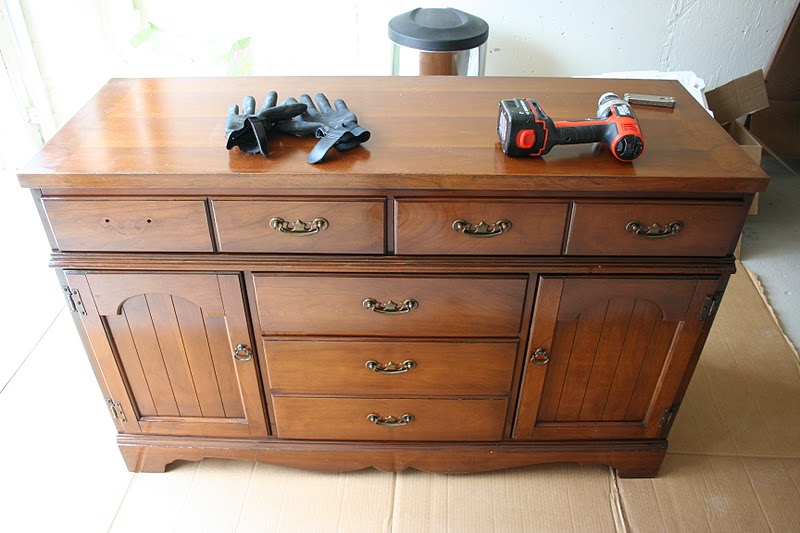Colorful Dresser To Kitchen Island Upcylce, Make Dresser Into Kitchen Island