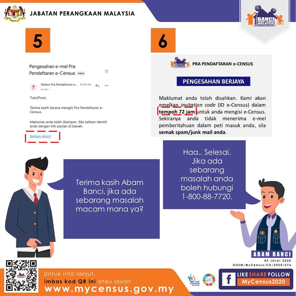 Mysumber Cara Isi Banci Online E Census Sebelum 21 Facebook